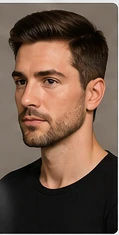 Hypothetical masculinized — Left 45 view